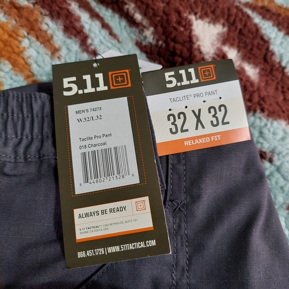 5.11 Tactical Taclite Pro Ripstop Pant Relaxed Fit NWT size 30 - Picture 7 of 9
